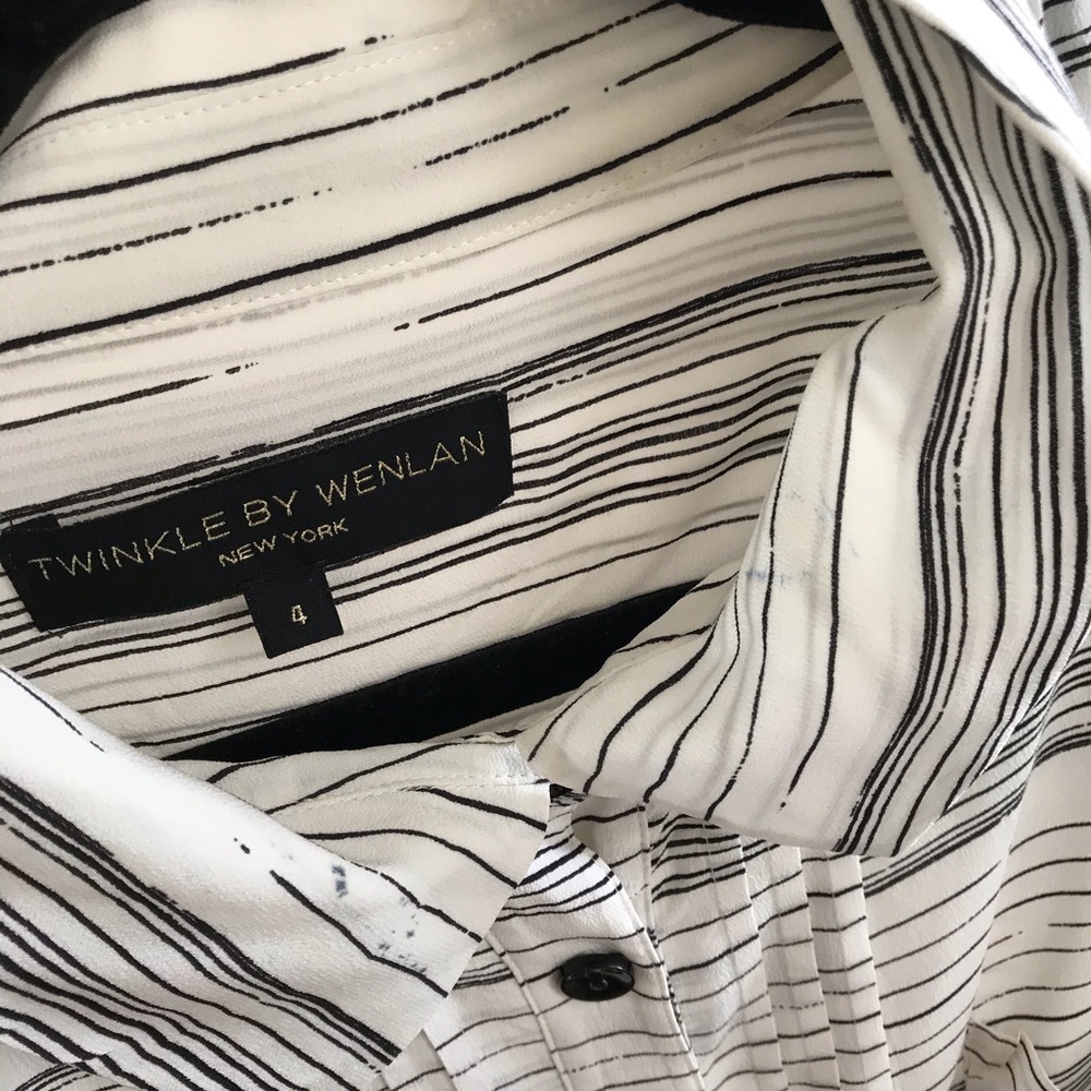 Silk Button Down - image 6